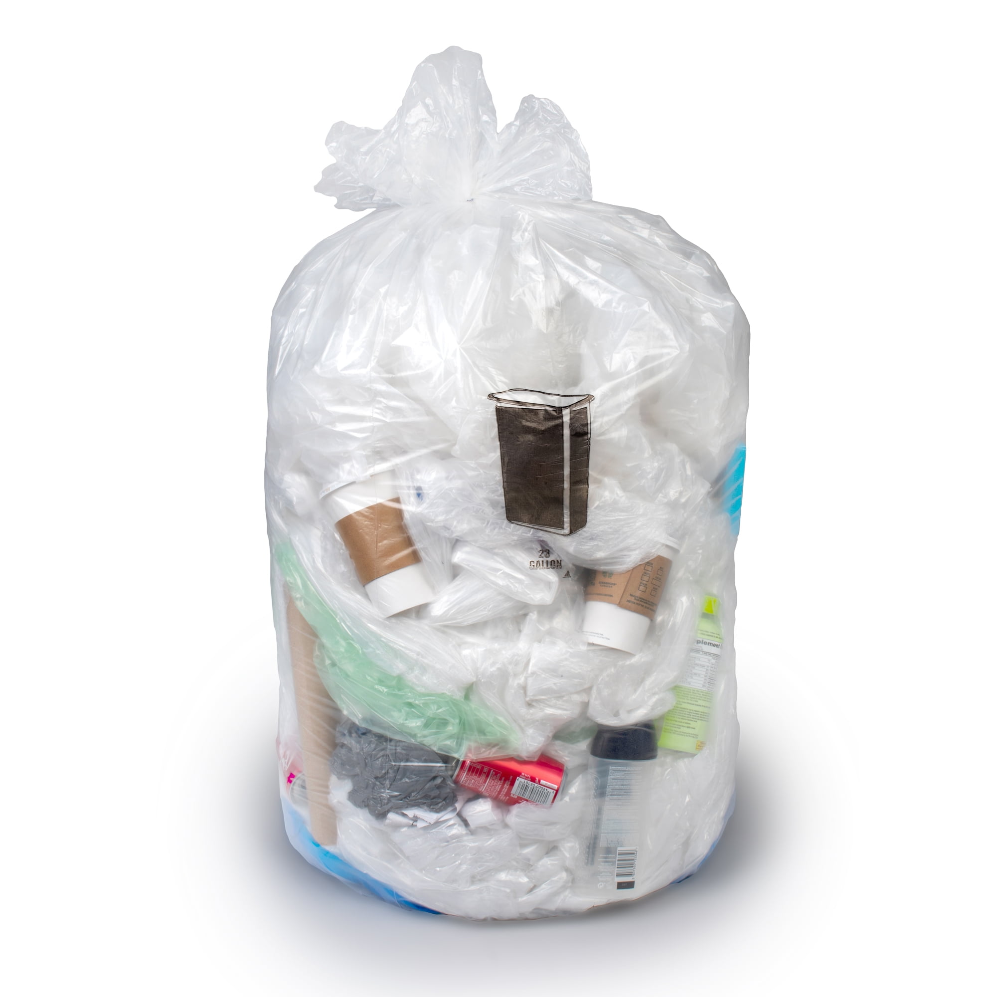 Colonial Bag Trash Bag Heavy Duty 30 x 37" 30 gal. 12 Mic. Case of 500