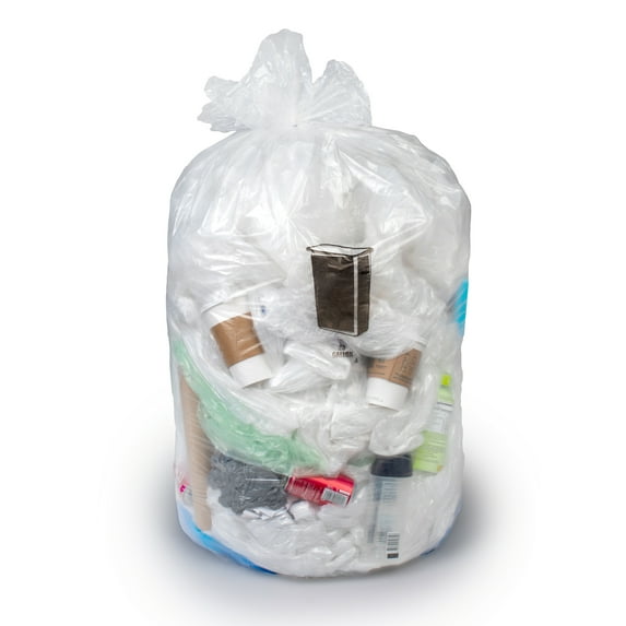 Colonial Bag Trash Bags, Heavy Duty, 45-gallon, 40 in x 48 in, 250 Ct