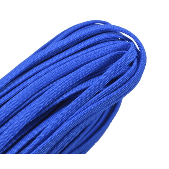 Colonial Blue Coreless/Gutted 550 Paracord - 100 Feet