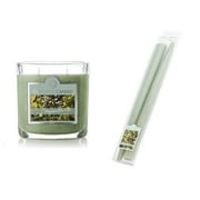 Colonial Candle - Bayberry Legacy Duo - Scented Jar Candle and Scented Taper Candle - 36h burn