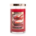 thumbnail image 1 of Colonial Candle Cinnamon Chai 18 Oz 2 Wick Candle, Red, 1 of 6