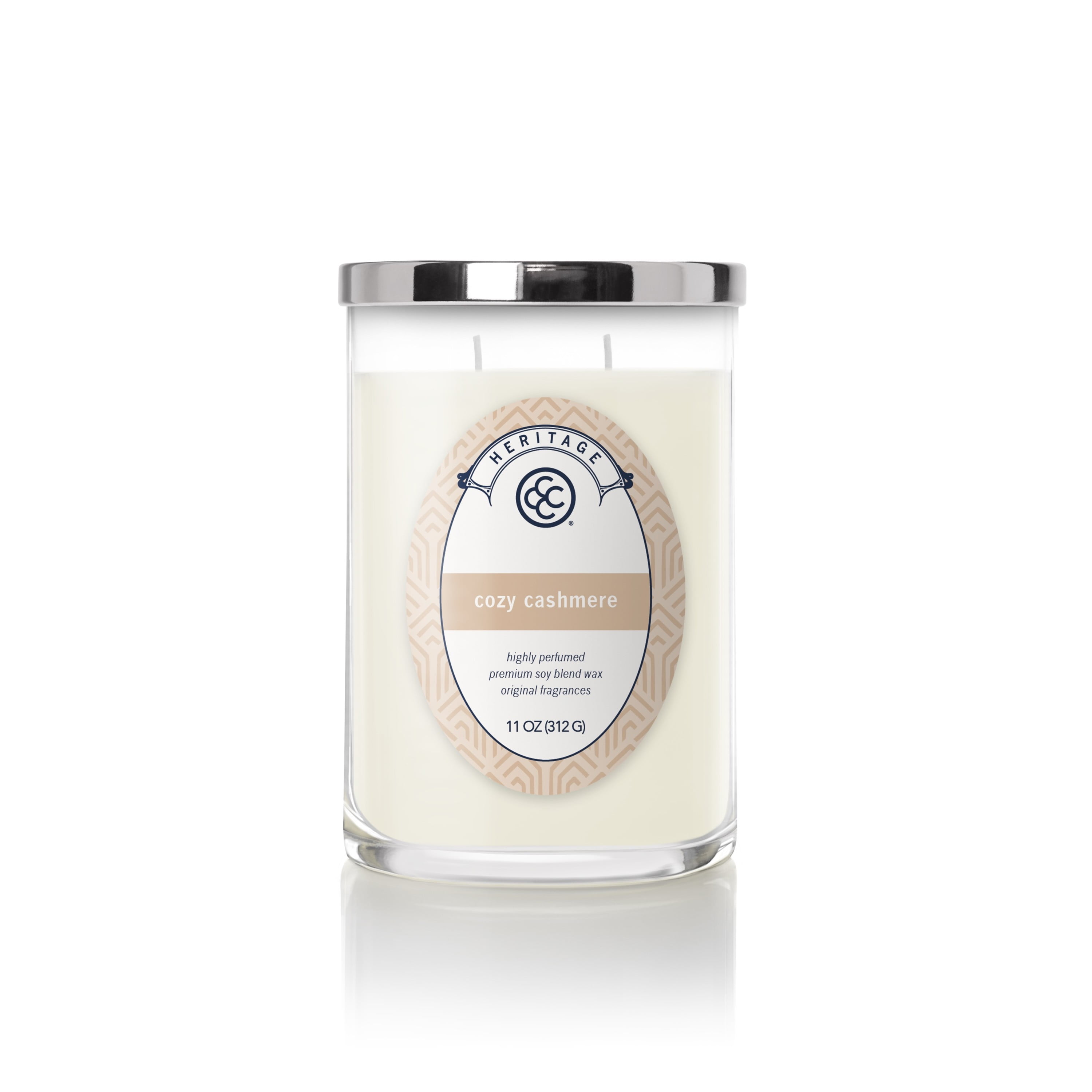 Cozy cashmere coconut soy wax candle  white freesia, pomegranate, cas –  Baby and Sunshine, LLC