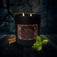 thumbnail image 1 of Colonial Candle Halloween Howling Woods Scented Jar Candle, 2 Wick, 16 oz, 60h Burn, Aromatic, 1 of 3