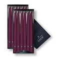 thumbnail image 1 of Colonial Candle Handipt Unscented Taper Candle Mulberry, 12 inch, 10 Hours Burn, Pack of 12, 1 of 7