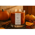thumbnail image 1 of Colonial Candle Pumpkin Pie Signature Oval Jar Candle, 2 Wick, 8 oz, 35 Hours Burn, Warm & Spicy, 1 of 6