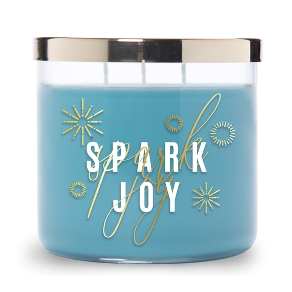 Colonial Candle Spark Joy 14.5Oz Scented Candle, 3-Wick
