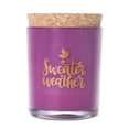 thumbnail image 1 of Colonial Candle Sweater Weather 9.5Oz Scented Candle, Purple, 1 of 6