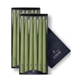 thumbnail image 1 of Colonial Candle Unscented Taper Candles, Willow Green , 12 inch - Pack of 12, Dripless Taper Candle with Premium Cotton Wick and Clean Burn for Parties, Weddings, and Holiday Dinners, 1 of 6
