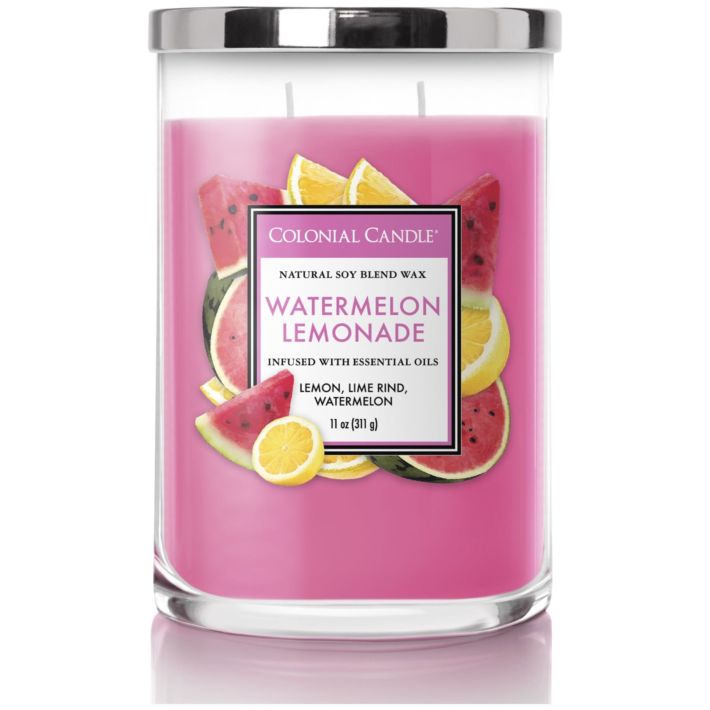 Colonial Candle Watermelon Lemonade Scented Jar Candle Classic