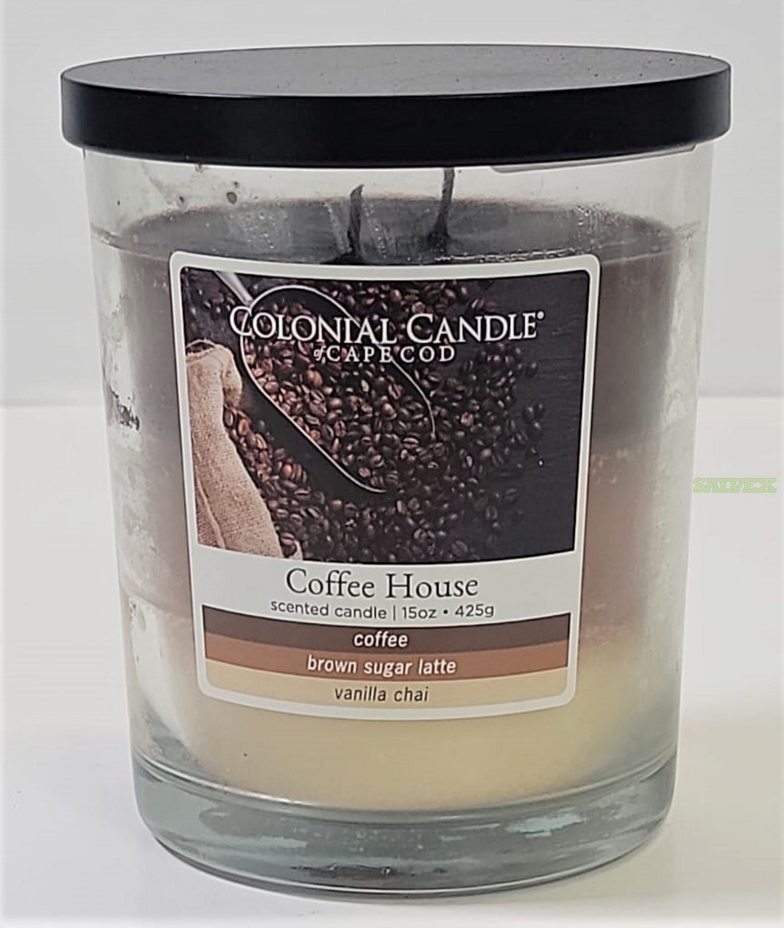 Colonial Candle of Cape Cod Coffee House Trilayer 15oz Candles (1 x 40
