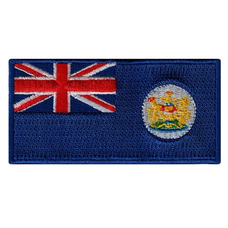 Colonial Hong Kong Flag Embroidered Iron-on Patch