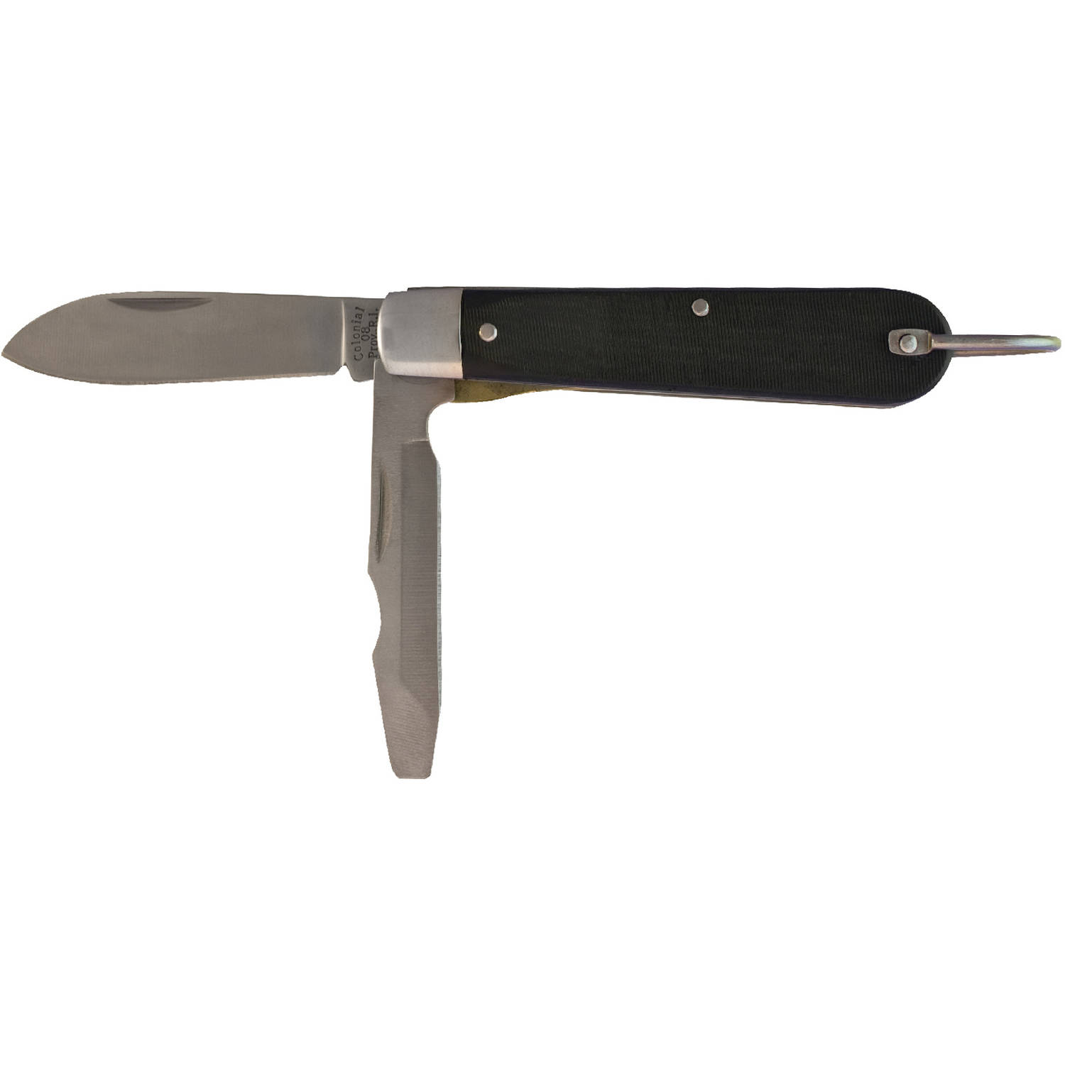 COLONIAL USA, 2019 ELECTRICIAN KNIFE, 2 BLADE W WIRE STRIPPING E2/TL29