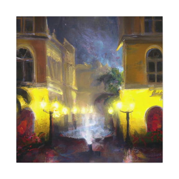 Colonial Landscape Dream - Canvas