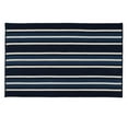 thumbnail image 1 of Colonial Mills 10' x 13' Black and Blue Striped Rectangular Area Throw Rug, 1 of 2