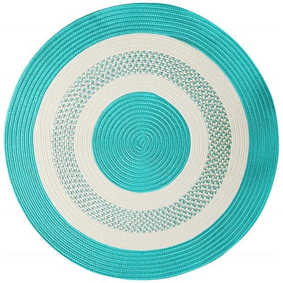 Colonial Mills 11 ft. Crescent Round Rug - Teal