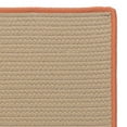 thumbnail image 1 of Colonial Mills 11' x 14' Tan and Orange All Purpose Handcrafted Reversible Rectangular Outdoor Area, 1 of 2