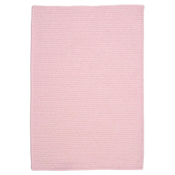 WM51R144X144S Westminster - Blush Pink 12 square Rug, 75% Polypropylene/25% Wool - Square.
