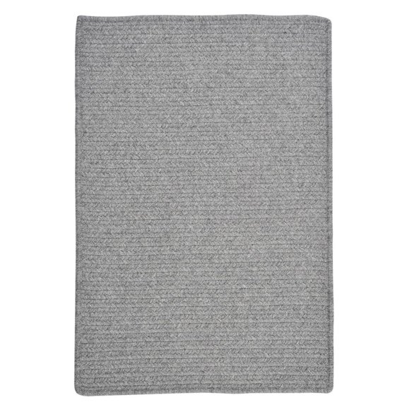 Colonial Mills 12' x 15' Red, Brown and White Reversible Oval Handcrafted Area Throw Rug
