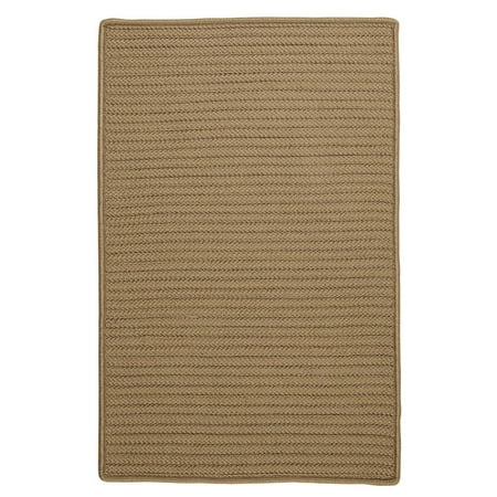 Colonial Mills 2' x 5' Coffee Brown Rectangular Braided Stair Tread Rug