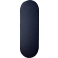 thumbnail image 1 of Colonial Mills 2' x 7' Navy Blue Oval Handmade Braided Runner Rug, 1 of 5