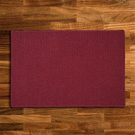 Colonial Mills 3 ft. Courtyard Square Area Rug - Cedar
