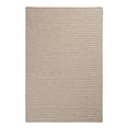 thumbnail image 1 of Colonial Mills  3 ft. Natural Wool Houndstooth Square Area Rug - Cream, 1 of 1