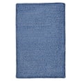 thumbnail image 1 of Colonial Mills 5' x 8' Petal Blue Rectangular Braided Area Throw Rug, 1 of 2