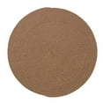 thumbnail image 1 of Colonial Mills  55 x 55 in. Chevron Christmas Under-Tree Reversible Round Rug - Green & Red, 1 of 1