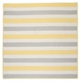 thumbnail image 1 of TR39R108X108S Stripe It - Yellow Shimmer 9 square Rug, 100% Polypropylene - Square., 1 of 2