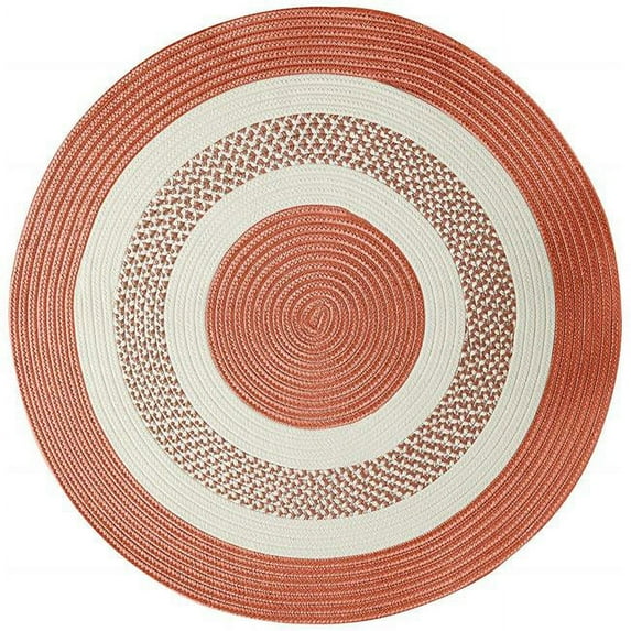 Colonial Mills 9 ft. Crescent Round Rug - Terracotta