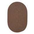 thumbnail image 1 of Colonial Mills 9' x 11' Light Brown Solid Handcrafted Outdoor Reversible Area Throw Rug, 1 of 2