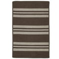 thumbnail image 1 of Colonial Mills 9' x 12' Brown Striped Handmade Braided Rectangular Area Throw Rug, 1 of 3
