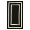 thumbnail image 1 of Colonial Mills All-season Indoor/Outdoor Braided Reversible Rug USA MADE Black 3' x 5' Reversible 3' x 5', 1 of 5
