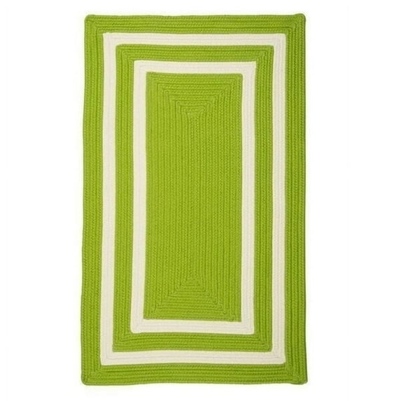 Colonial Mills All-season Indoor/Outdoor Braided Reversible Rug USA MADE Green 7' x 9' Reversible, Made To Order 7' x 9'