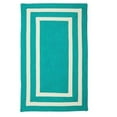 thumbnail image 1 of Colonial Mills All-season Indoor/Outdoor Braided Reversible Rug USA MADE Turquoise 5' x 7' Reversible, Made To Order, Stain Resistant 5' x 8' Outdoor,, 1 of 5