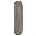 thumbnail image 1 of Colonial Mills  Amherst Handcrafted Braided Area Rug Ash 1'10x2'10 2' x 3' Grey Oval, 1 of 5