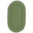 thumbnail image 1 of Colonial Mills Ash Isle Indoor/Outdoor Braided Reversible Rug USA MADE Moss 2' x 4' Oval Reversible, Made To Order, Stain Resistant 2' x 3' Entryway,, 1 of 5