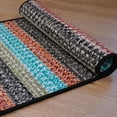 thumbnail image 1 of Colonial Mills Ashton Tweed Stripe Square - Earth Vibes 5x5 Rug, 1 of 1