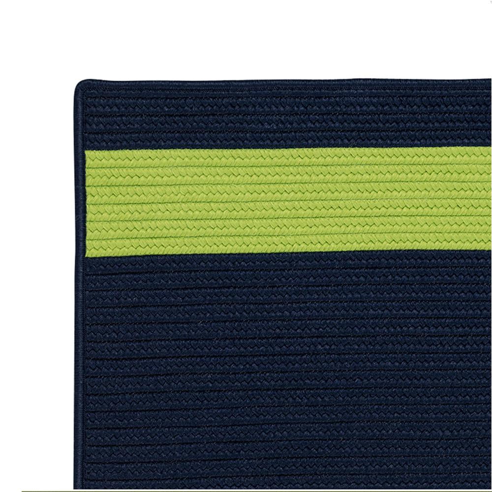 Colonial Mills Aurora - Navy Green 4'x6'