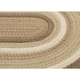 thumbnail image 1 of Colonial Mills 11' Brown Handmade Braided Reversible Round Area Rug, 1 of 2
