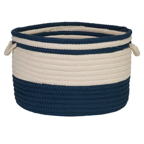 BH51A014X010 Bar Harbor Basket - Jasmine 14"x14"x10" Basket, 100% Polypropylene - Round.
