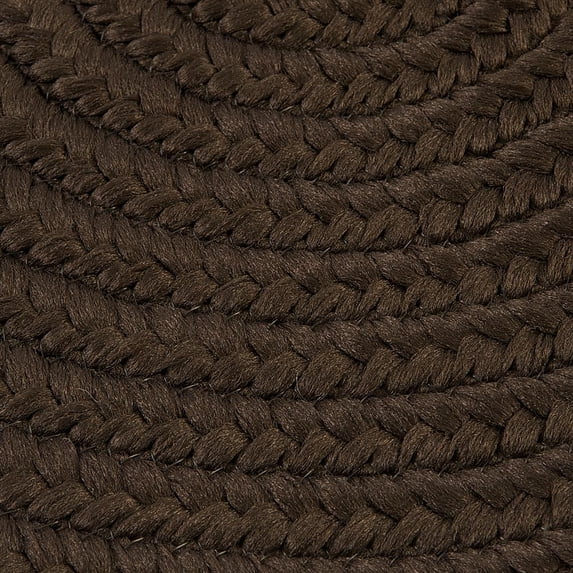 IA84R072X108 Barataria - Brown 6x9 Rug, 100% Polypropylene - Oval.
