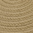 thumbnail image 1 of Colonial Mills 2' x 9' Tortilla Brown All Purpose Handcrafted Reversible Oval Outdoor Area Throw Rug, 1 of 3