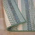 thumbnail image 1 of Colonial Mills Barrett Stripe Square - Green Lantern 7x7 Rug, 1 of 8