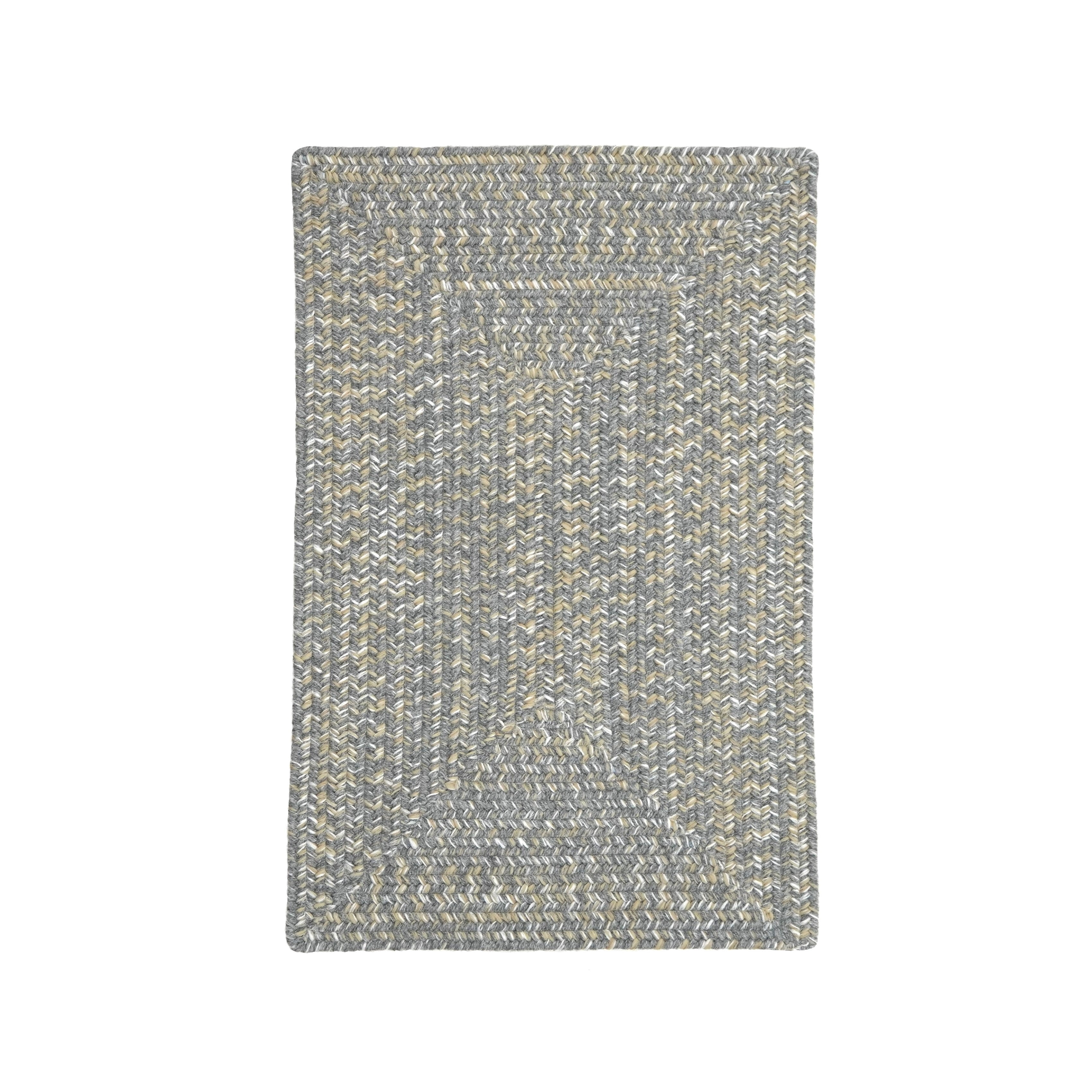 Colonial Mills Bayfield Tweed Area Rug 4' x 6' - Harbor Grey - Walmart ...
