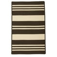 thumbnail image 1 of Colonial Mills 3' x 5' Brown and Beige All Purpose Striped Handcrafted Reversible Rectangular Area, 1 of 2