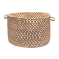 thumbnail image 1 of BK19A018X018 Blokburst - Natural Wonder 18"x18"x12" Basket, 50% Polyester/30% Polypropylene/20% Cotton - Round., 1 of 2