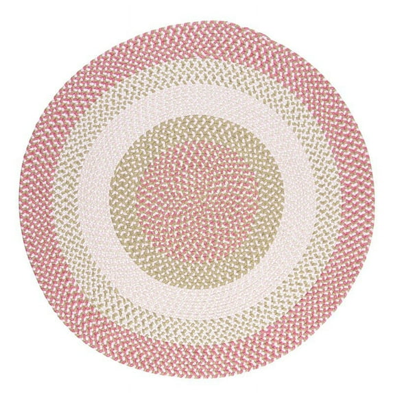 Colonial Mills Blokburst Tea Party Pink Rug 5x7