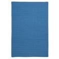 thumbnail image 1 of 10' x 13' Azure Blue Rectangular Reversible Braided Area Rug, 1 of 2