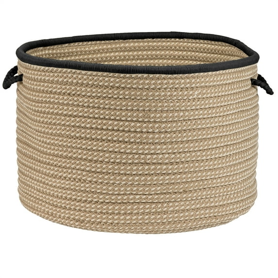 Colonial Mills Boat House - Black 18"x12" Utility Basket